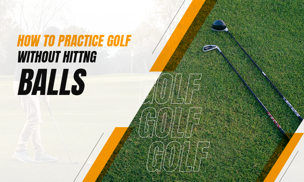 Practice golf without hitting golf balls